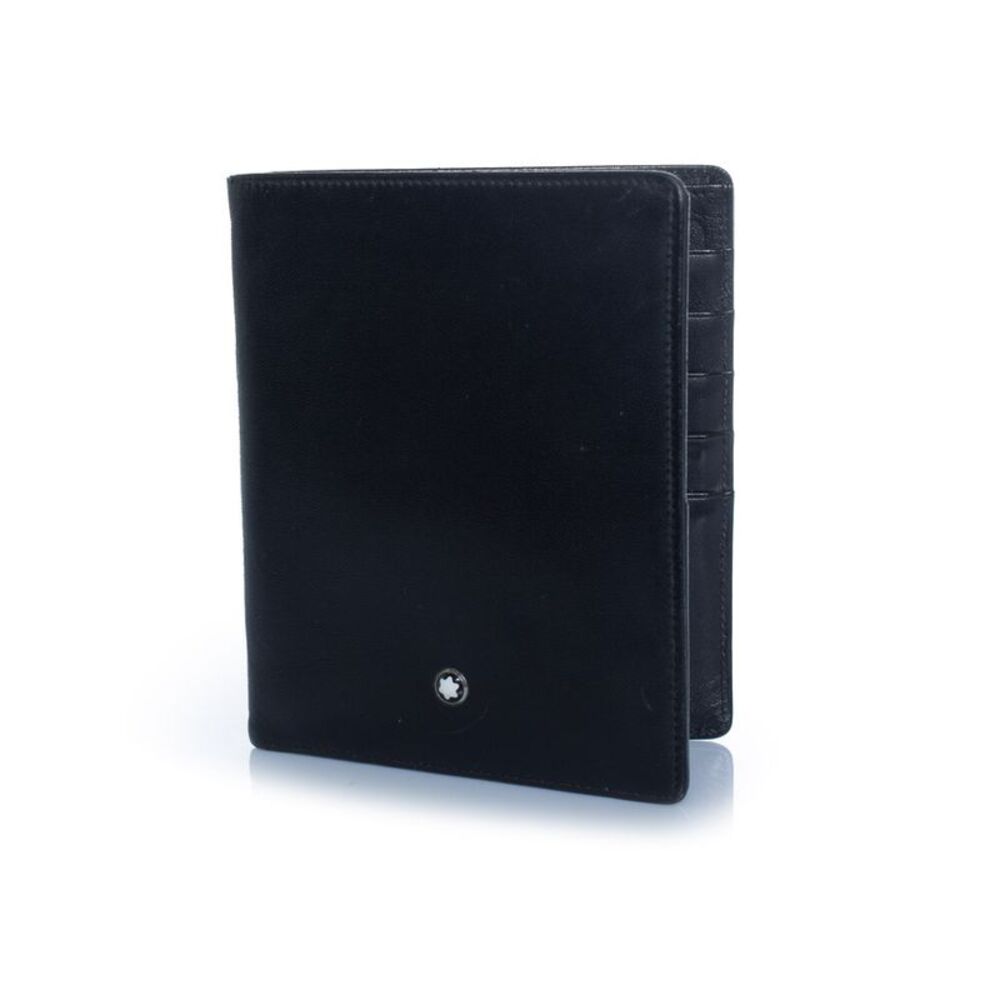 Montblanc, black leather wallet